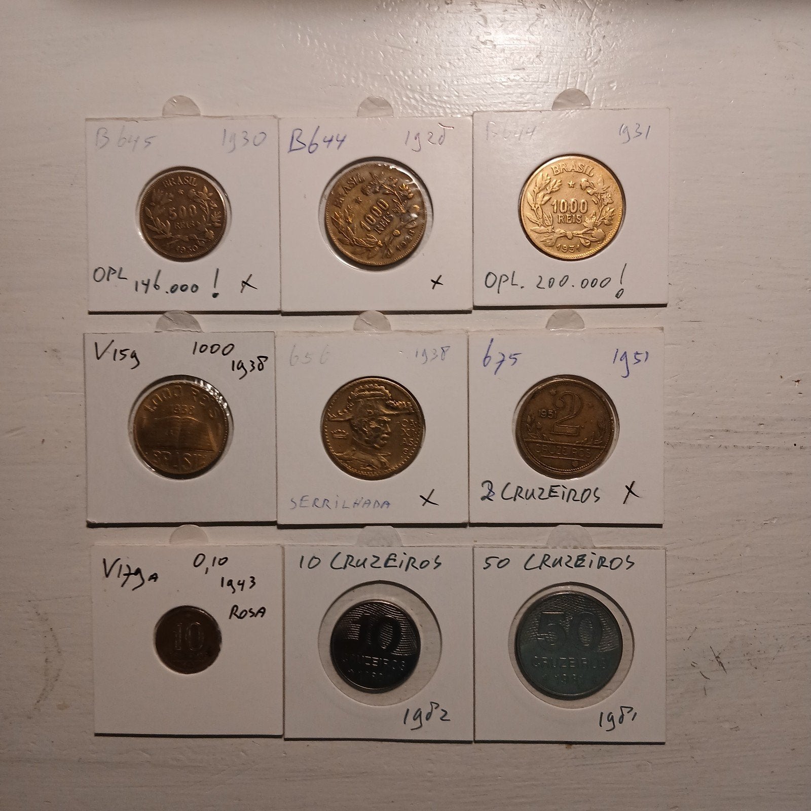 Brazilië Reis / Cruzeiros, Ophalen of Verzenden, Zuid-Amerika