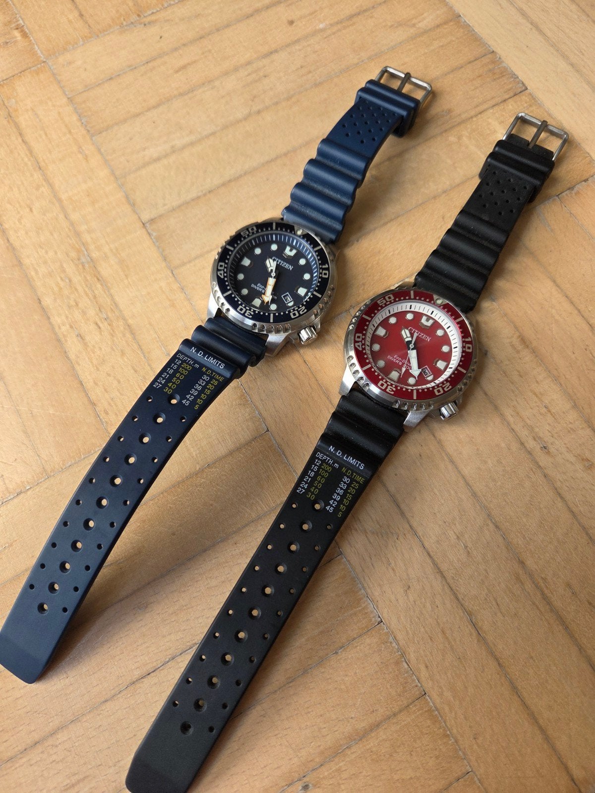 2 Citizen Eco-Drive horloges., Staal, Staal, Citizen, Ophalen of Verzenden