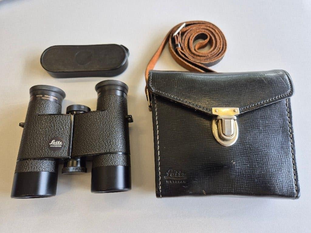 LEITZ/LEICA Trinovid 8x32 verrekijker, Dakkant (recht), Ophalen of Verzenden, Zo goed als nieuw, 8 tot 12x