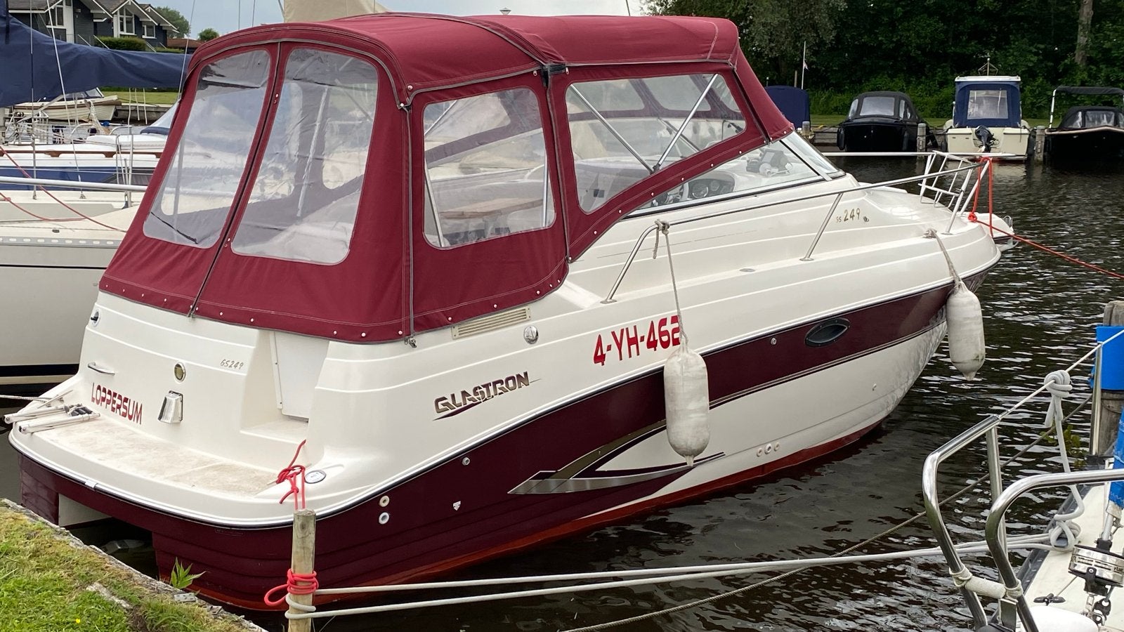 Glastron GS249 - Zeer compleet en recent onderhoud, Watersport en Boten, Overige merken, Binnenboordmotor, 2.00 meter, Zo goed als nieuw