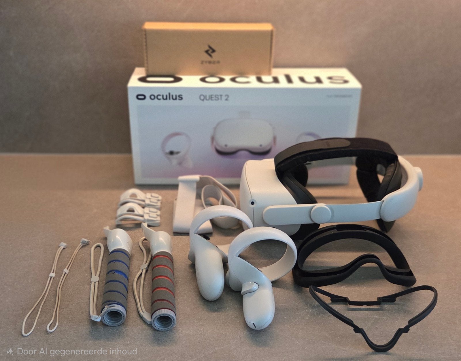 Oculus Quest 2 128Gb, Spelcomputers en Games, Virtual Reality, Ophalen, Zo goed als nieuw, VR-bril, Overige platformen