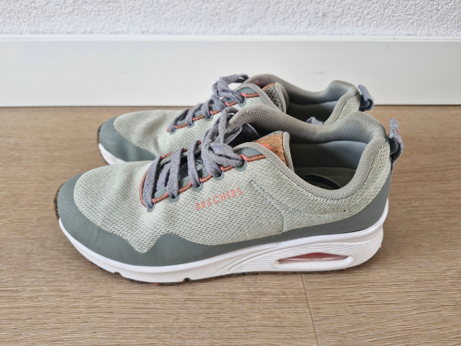 Dames/meisjes Skechers sneakers groen maat 38, Skechers, Ophalen of Verzenden, Groen, Sneakers of Gympen