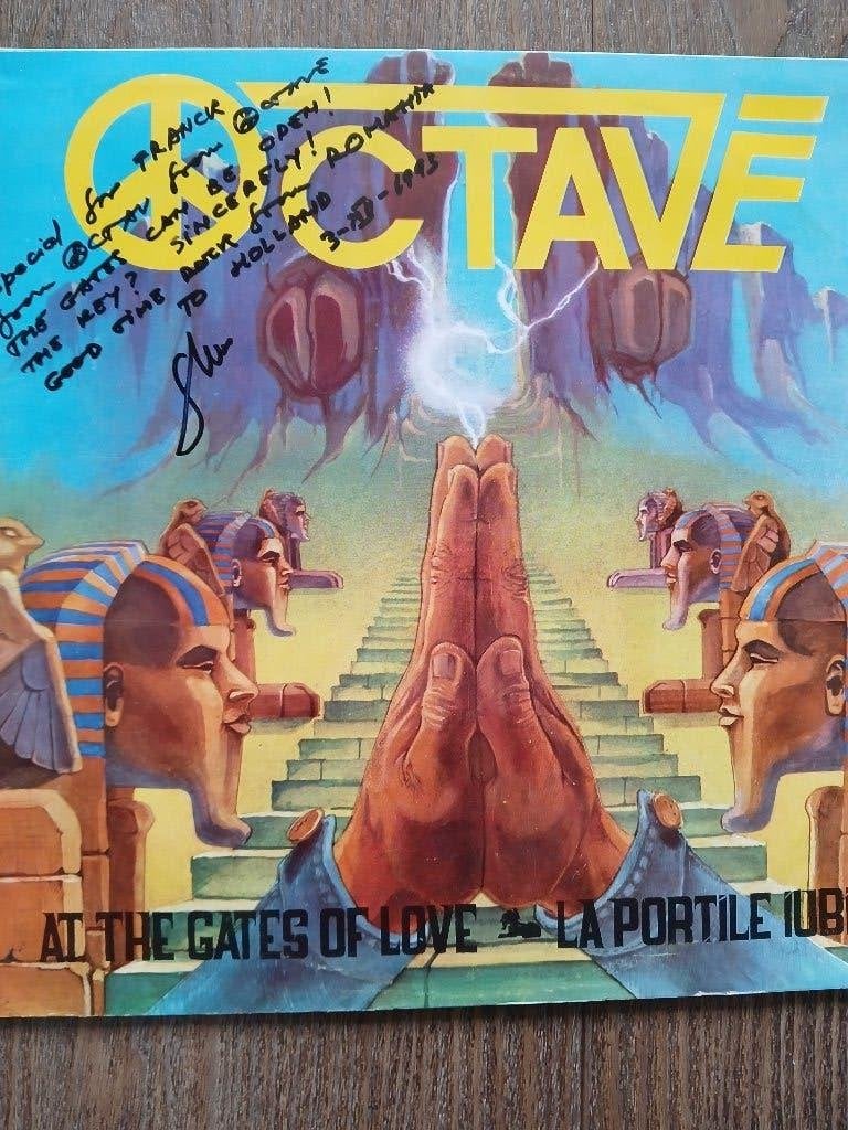 Lp octave gesigneerd, LP, Overige formaten, Gesigneerd, Ophalen of Verzenden