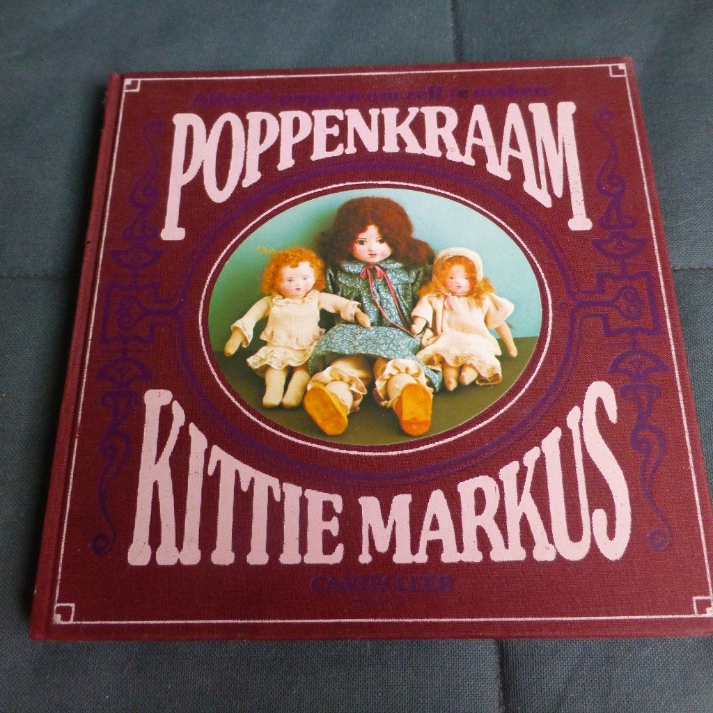 Poppenboek Om zelf te maken van Kittie Markus, Ophalen of Verzenden, Zo goed als nieuw, Overige typen