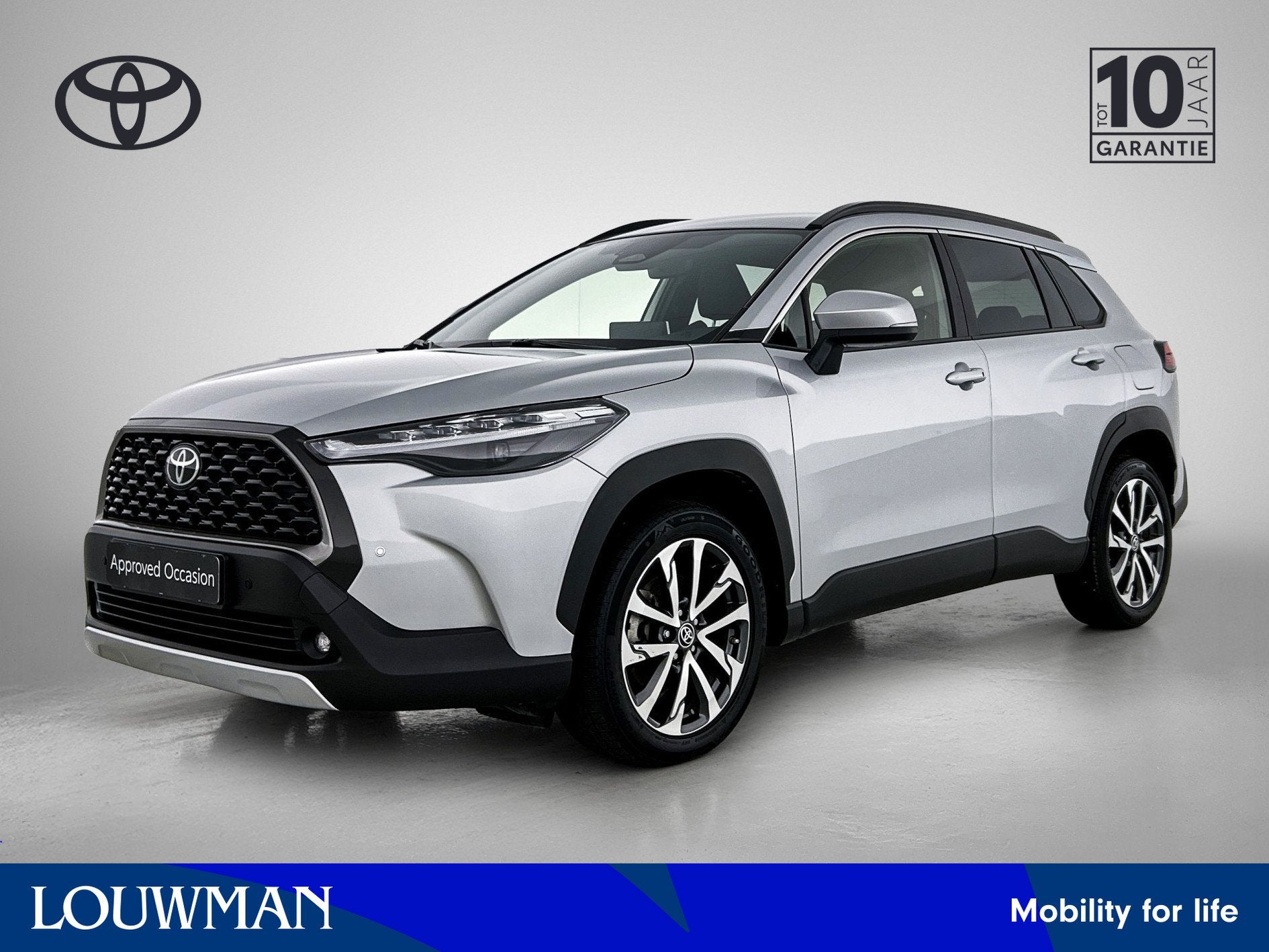 Toyota Corolla Cross | Stoel+stuurverwarming | Parkeersensor, Auto's, Toyota, Stof, Gebruikt, Zwart, 4 cilinders