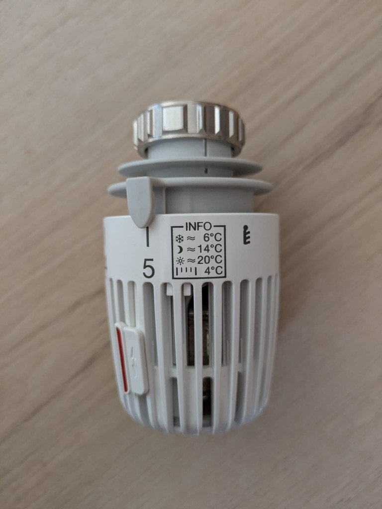 Jaga Heimeier thermostaatknop, Doe-het-zelf en Verbouw, Verwarming en Radiatoren, Minder dan 30 cm, Minder dan 60 cm, Zo goed als nieuw