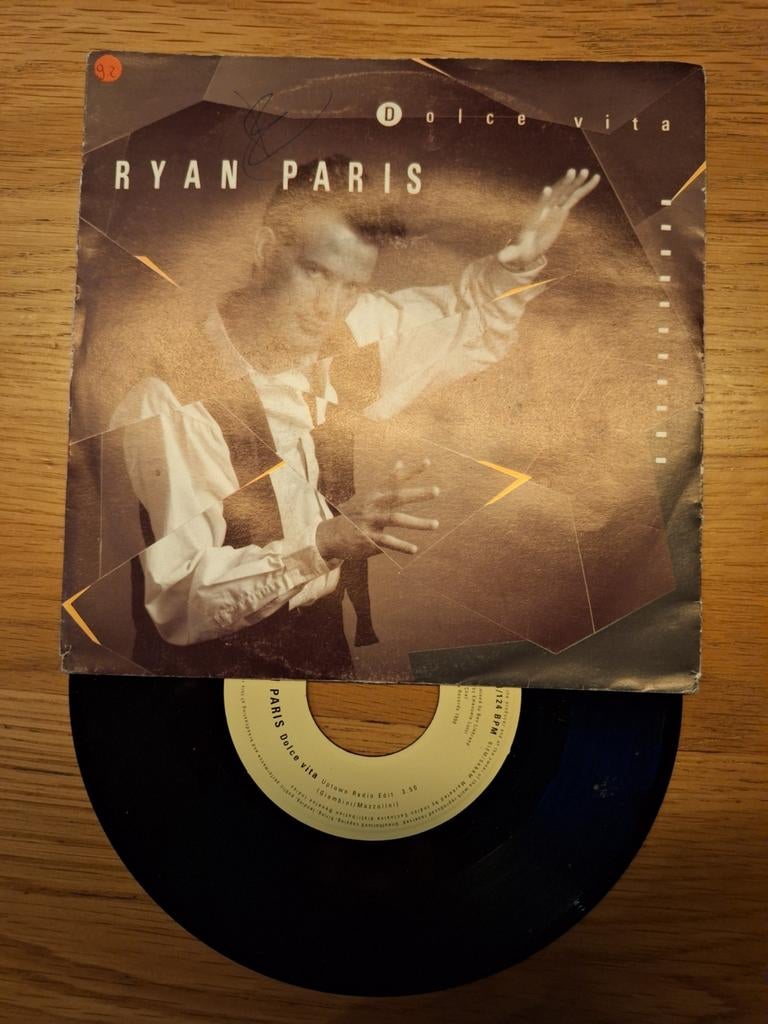 Ryan Paris - Dolce Vita vinyl single, Ophalen of Verzenden, Gebruikt, 7 inch, Single