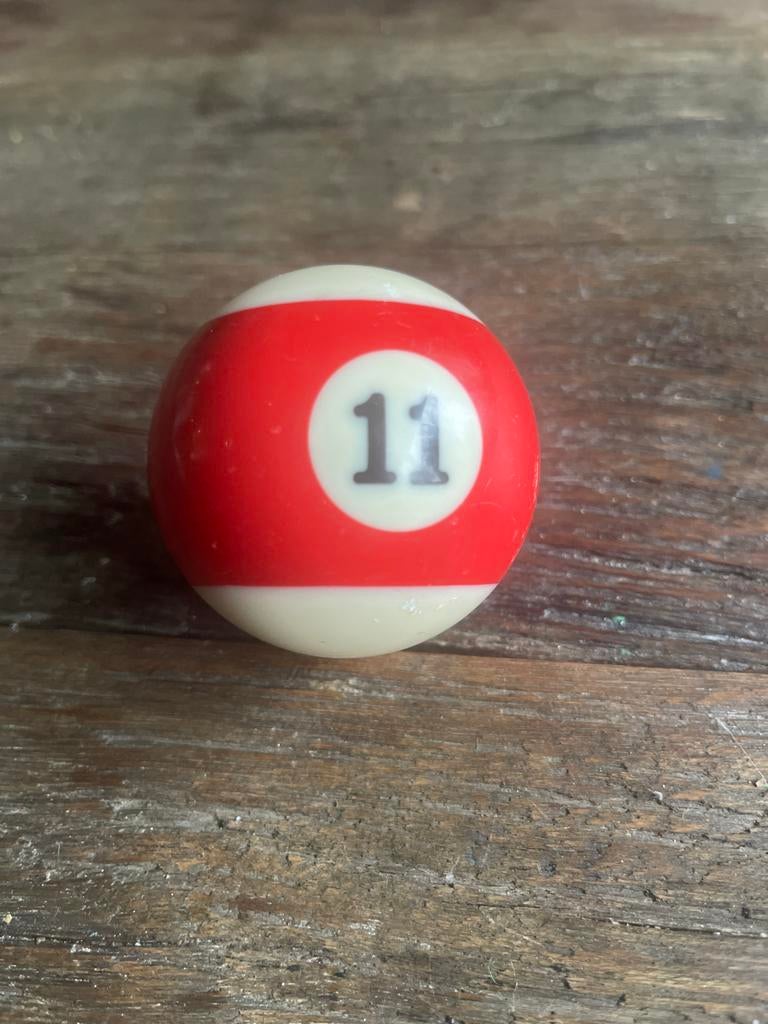 Poolbal nummer 11, Ophalen of Verzenden, Gebruikt, Keu of Ballen