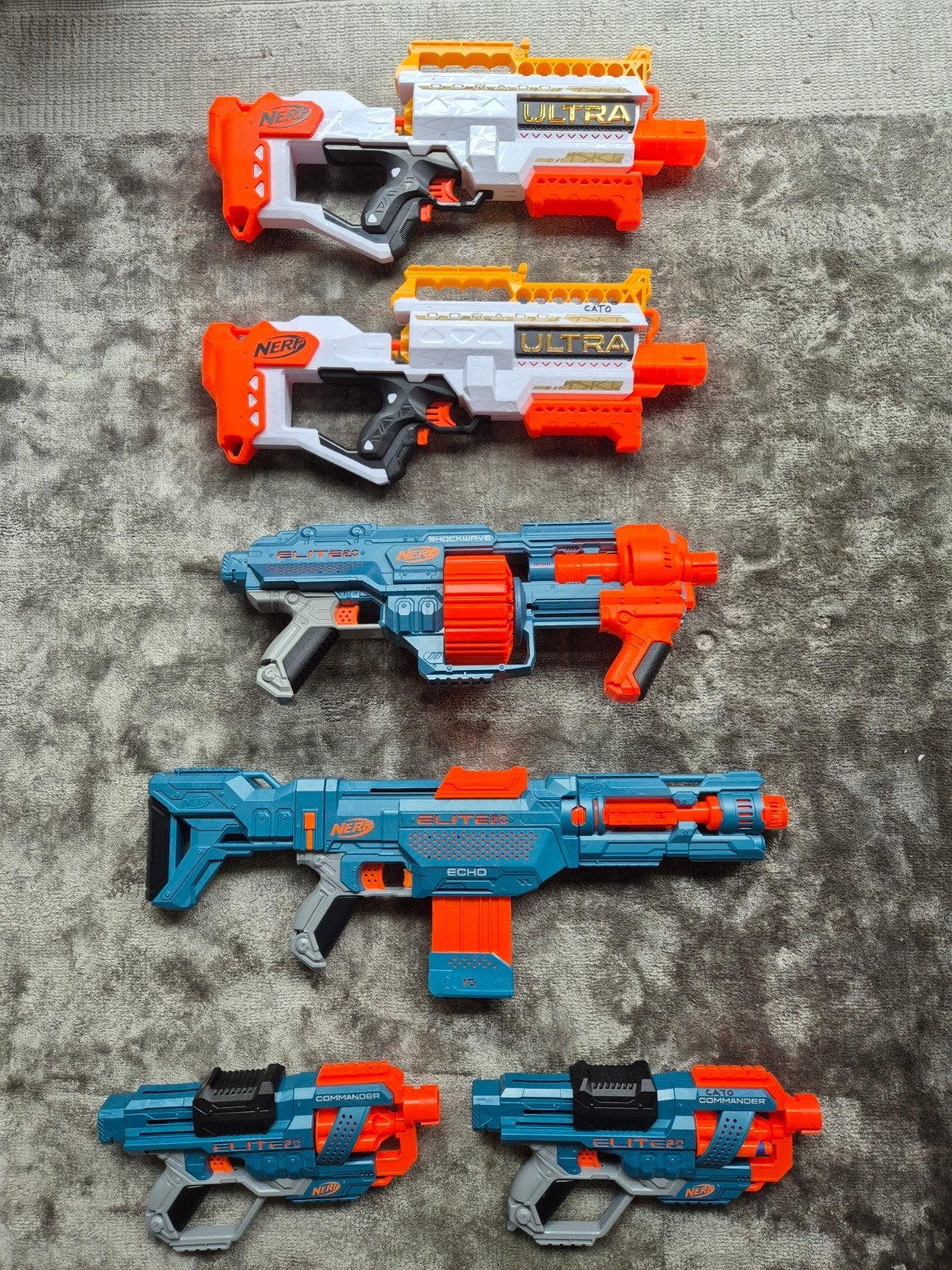 Nerf Gun Set: Incl. 2 Elektrische Ultra Elite + 100+ Pijltje, Ophalen, Zo goed als nieuw, Jongen of Meisje