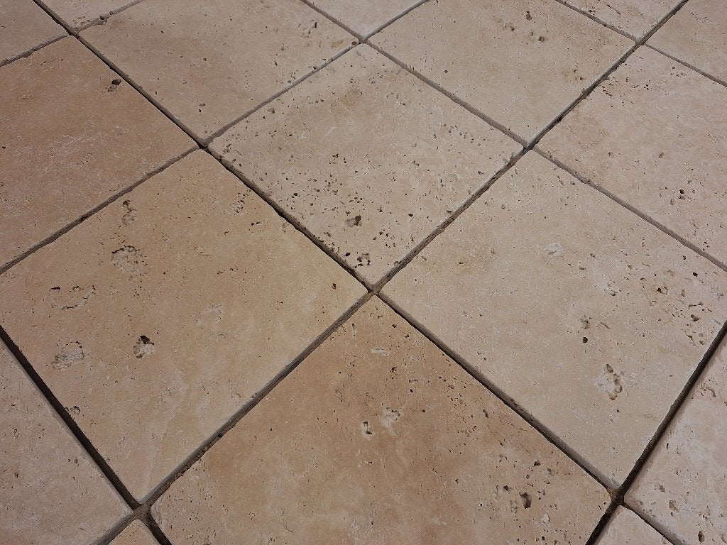 Travertin Light 20x20 cm wand en vloertegels, 60 cm of meer, Nieuw, Ophalen of Verzenden, 10 m² of meer