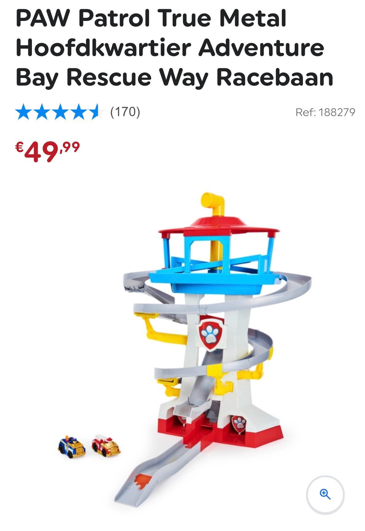 Paw patrol, Ophalen, Zo goed als nieuw, Handmatig, Overige merken