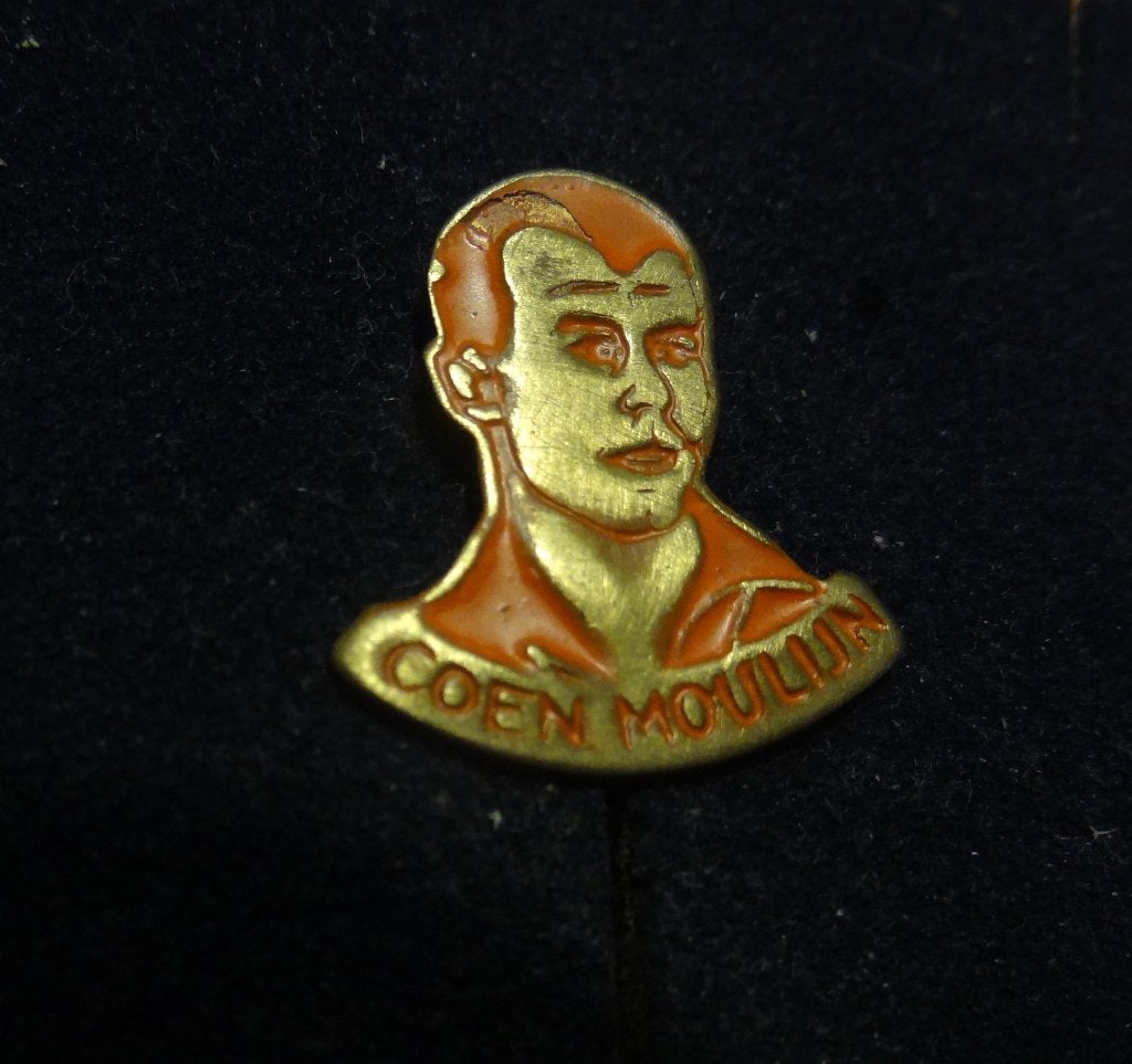 Coen Moulijn Oranje Speldje, Verzamelen, Speldjes, Pins en Buttons, Verzenden, Gebruikt, Overige onderwerpen, Speldje of Pin