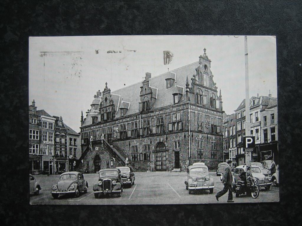 NIJMEGEN Waag B met VW kever  1961, Ophalen of Verzenden, 1960 tot 1980, Gelderland
