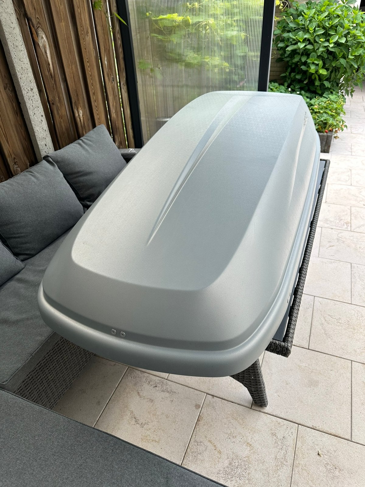 Hapro Carver 5.5 (400L) ruime dakkoffer Te Huur i.z.g.st., Auto diversen, Ophalen of Verzenden, Zo goed als nieuw