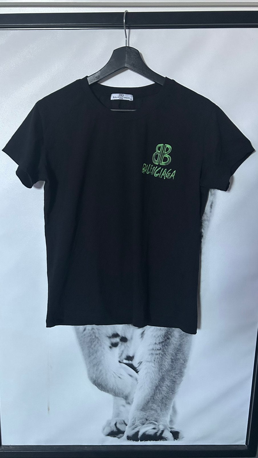 Balenciaga shirt, Ophalen of Verzenden, Zo goed als nieuw, Maat 46 (S) of kleiner, Zwart