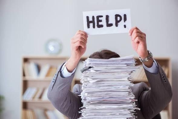 Loop je vast met post of administratie?