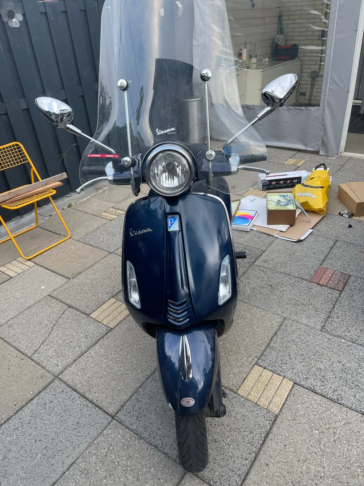 Vespa Primavera met nieuwe achterband en accu, Gebruikt, Ophalen of Verzenden, Maximaal 25 km/u