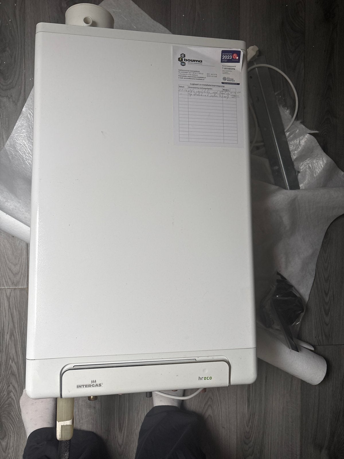Intergas HReco 36 CW5 CV-ketel, Doe-het-zelf en Verbouw, Verwarming en Radiatoren, Gebruikt, Hoog rendement (Hr), Cv-ketel of Combi-ketel