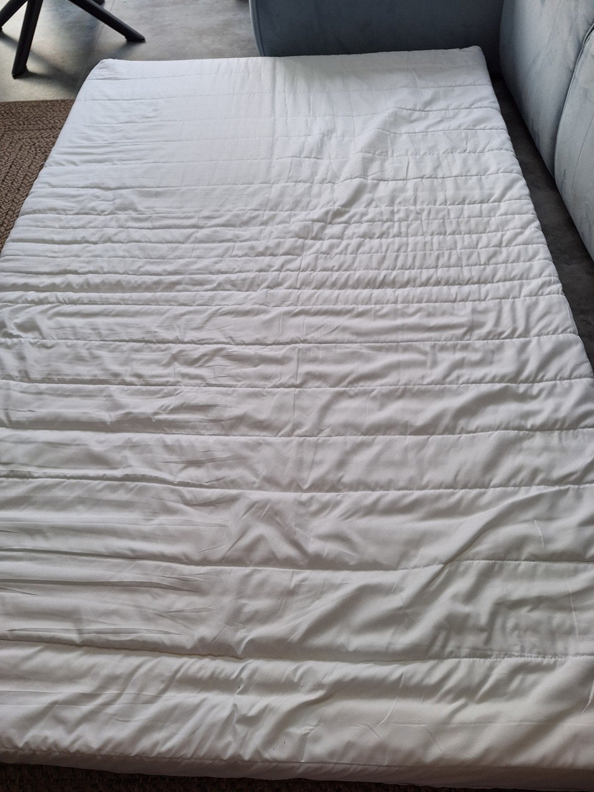Zgan! mooi matras voor in de caravan! 185 x 118-120, Huis en Inrichting, Tweepersoons, Zo goed als nieuw, 190 cm of minder, Ophalen of Verzenden
