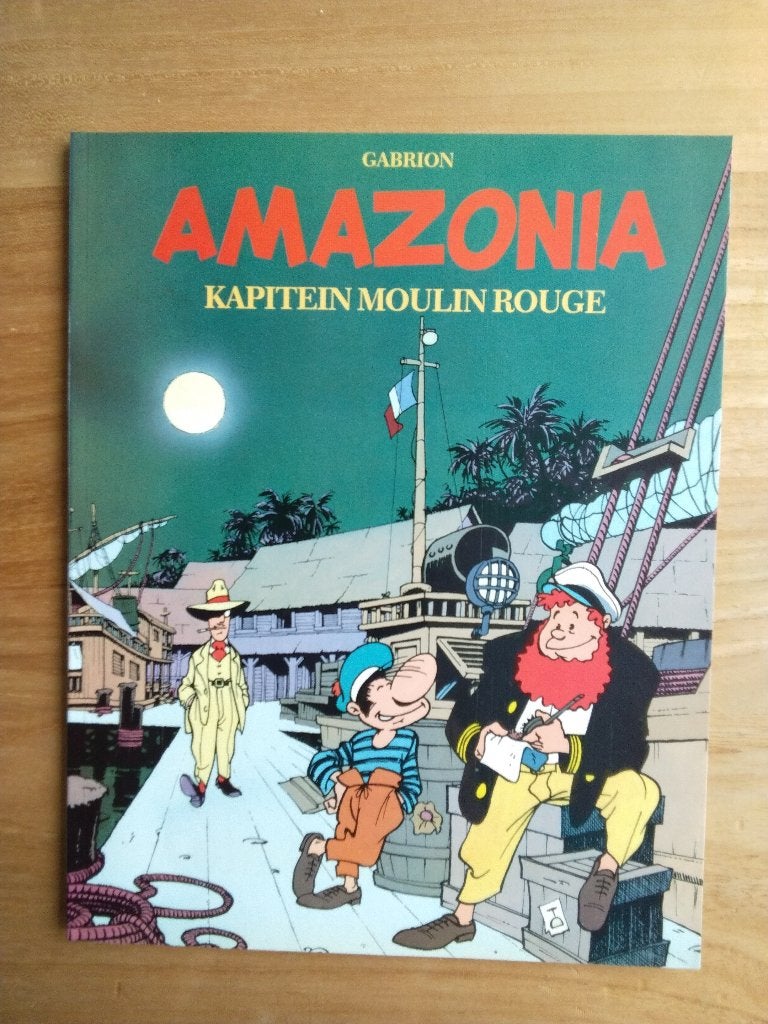 Amazonia -1- Kapitein Moulin Rouge, Boeken, Eén stripboek, Ophalen, Gelezen