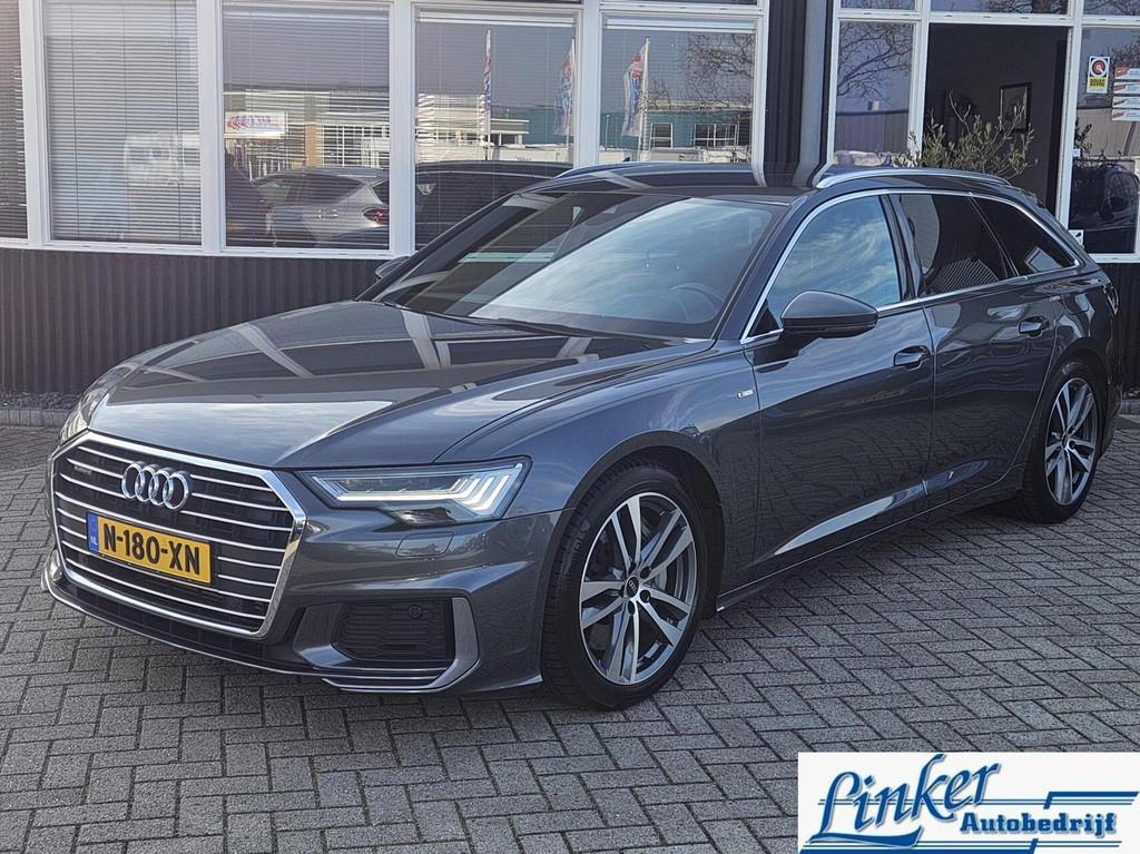 Audi A6 Avant 50 TFSI e quattro S edition NL-AUTO STOELVERW, Auto's, Audi, 77 km/l, Gebruikt, 4 cilinders, Automatische klimaatregeling