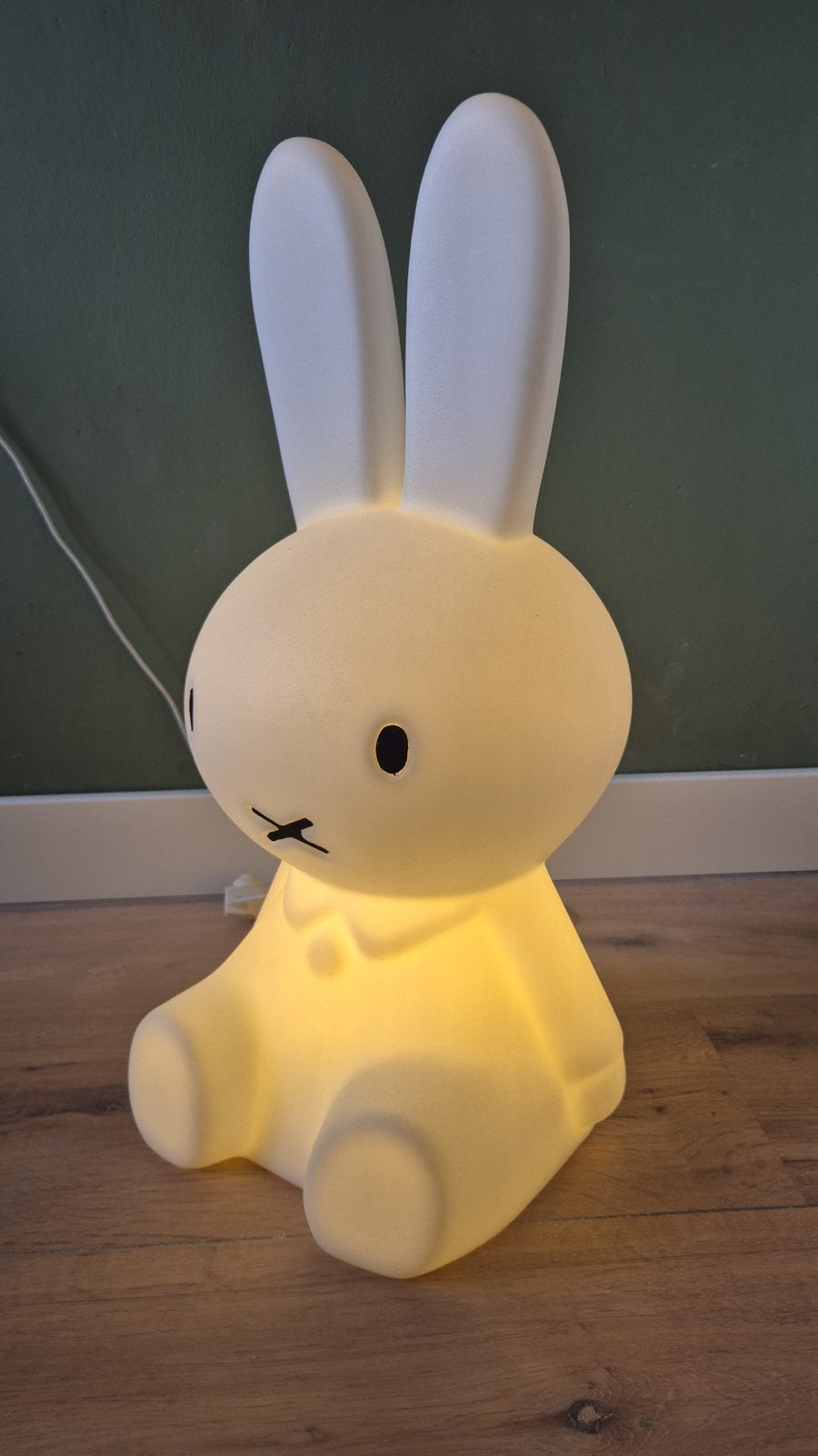 Miffy lamp - Nachtlampje - Wit - MrMaria, Met schakelaar, Wit, Overige merken, Kunststof