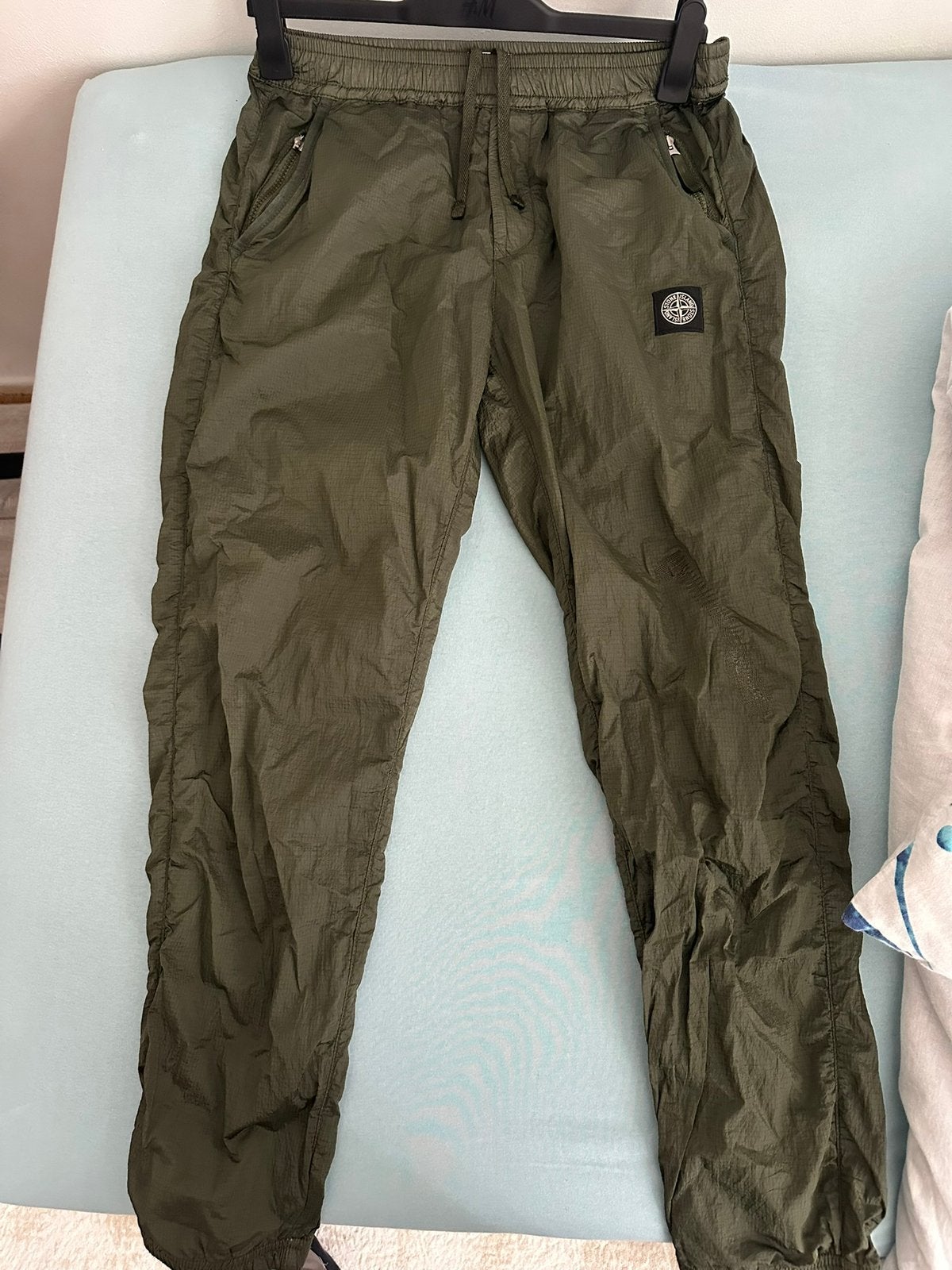 Stone Island Broek, Ophalen of Verzenden, Gedragen, Maat 46 (S) of kleiner, Groen