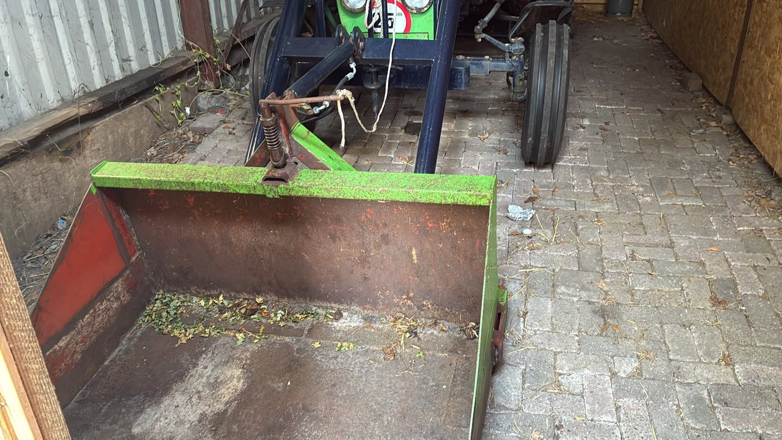 Grondbak 1.5 mtr breed, Ophalen, Grondbewerking