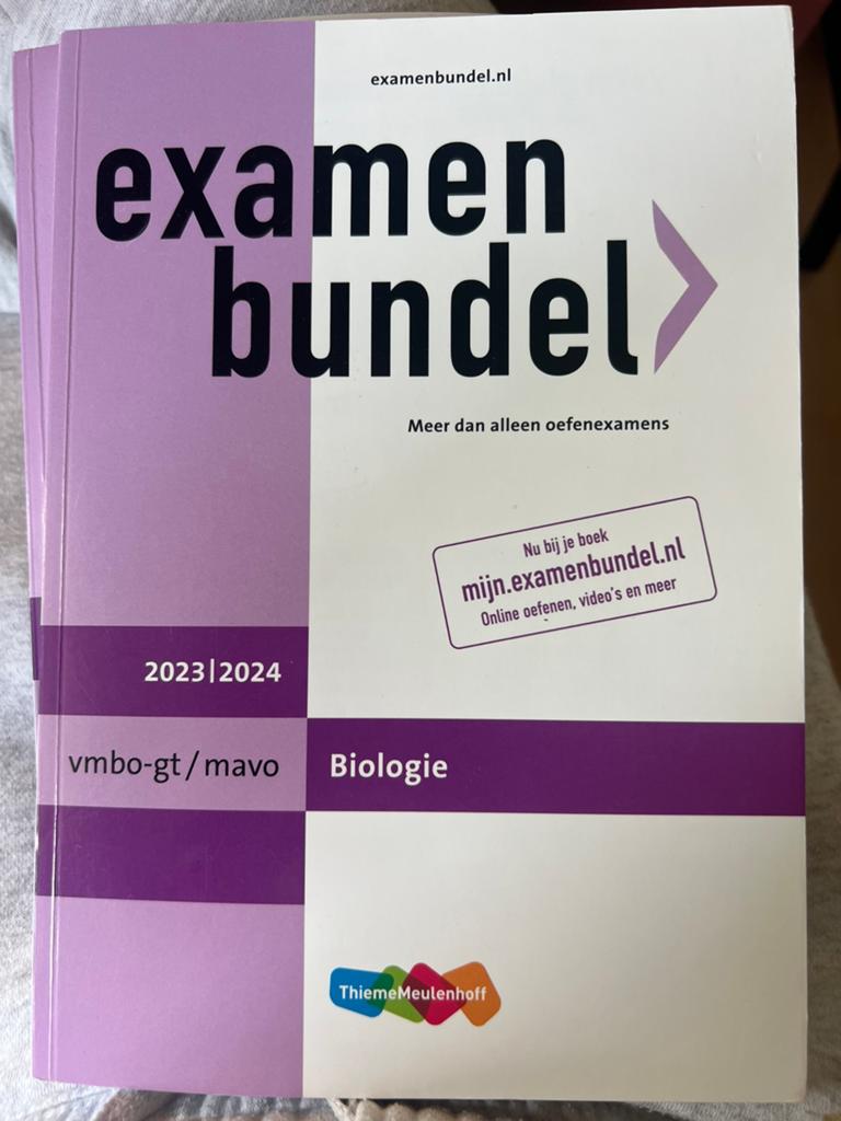 Examenbundel biologie - vmbo-gt/mavo NIEUW, Boeken, Ophalen of Verzenden, Nieuw, VMBO, Biologie