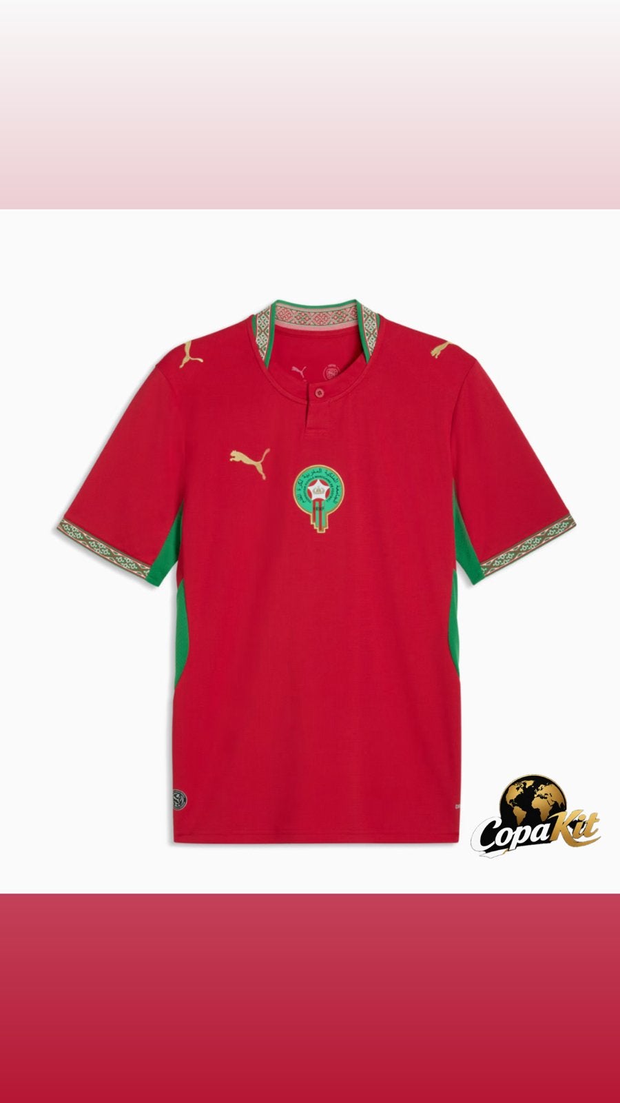 CopaKit| Marokko shirt WK 2026, Maat M, Verzenden, Nieuw, Shirt