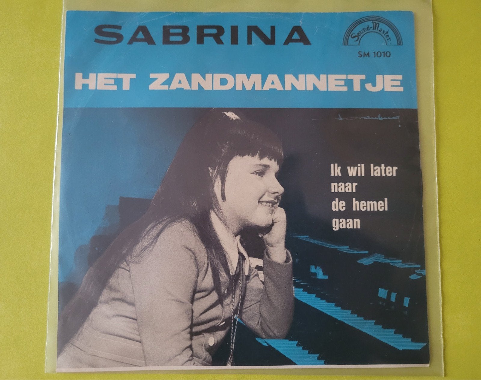 Sabrina - Het zandmannetje - Ik wil later naar de hemel gaan, Cd's en Dvd's, Vinyl | Nederlandstalig, Ophalen, Zo goed als nieuw