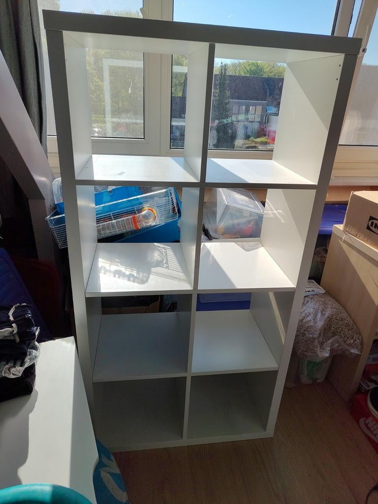 IKEA Kallax 4x2 vakkenkast wit, Ophalen
