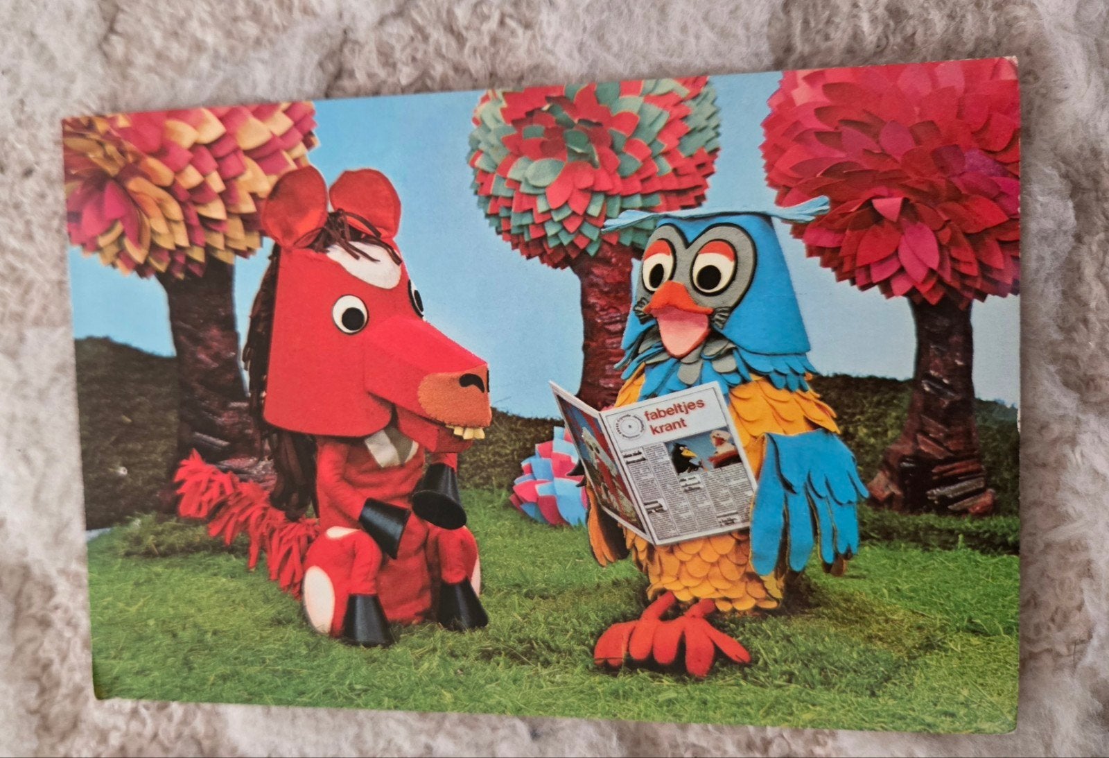 Vintage Fabeltjeskrant Ansichtkaart - Meindert het Paard, Verzenden, 1960 tot 1980, Gelopen, Kinderen