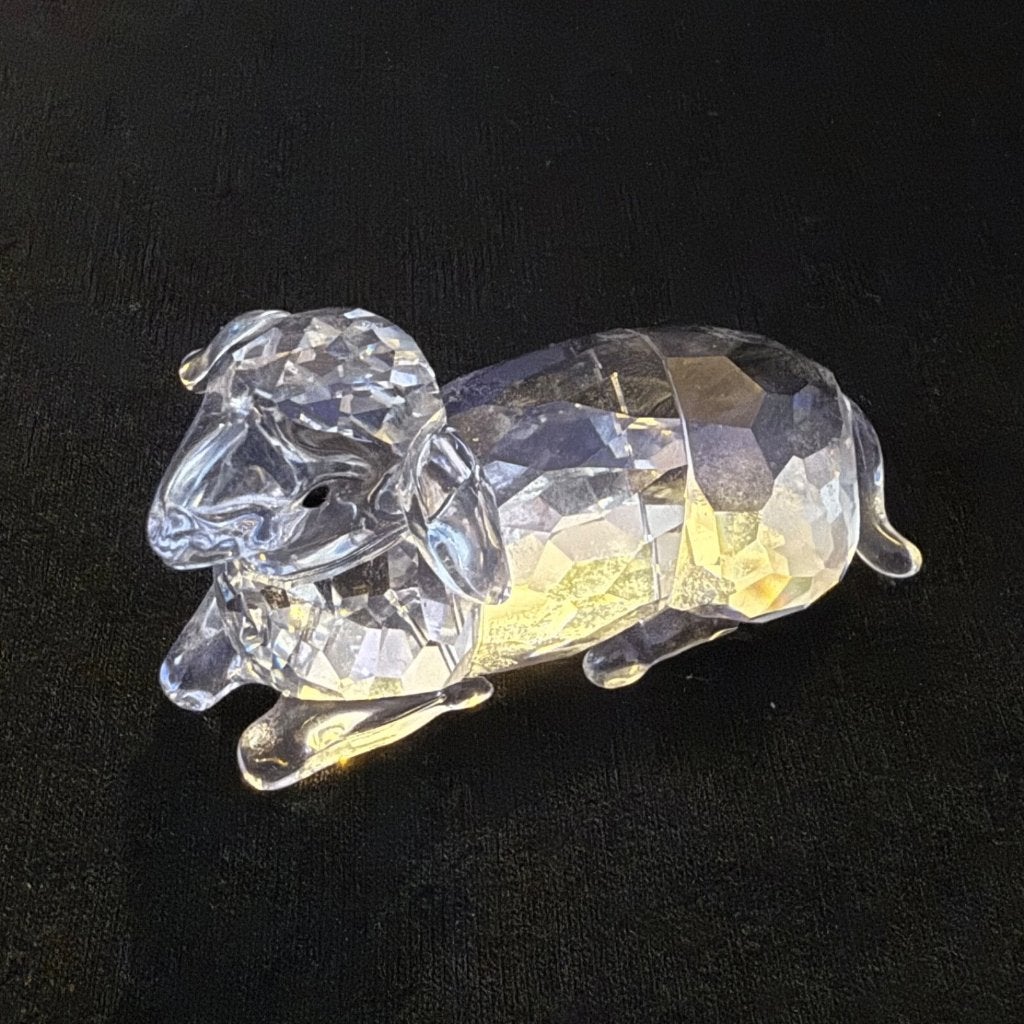 Swarovski Schaap met twee lammetjes incl doos en certificate, Verzamelen, Ophalen of Verzenden, Nieuw, Figuurtje