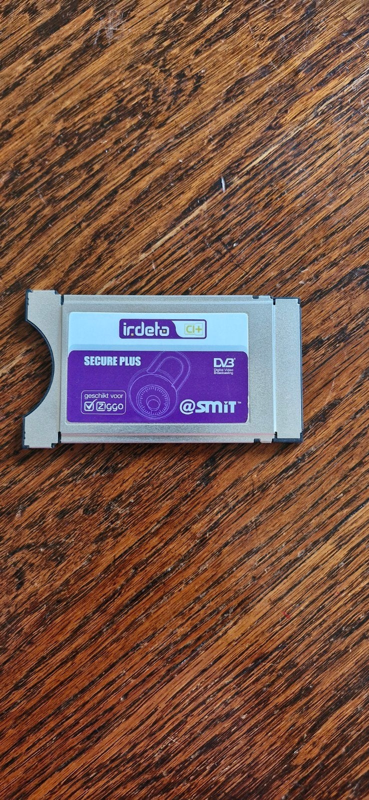 Irdeto CI+ Secure Plus module voor Ziggo, Ophalen of Verzenden, Gebruikt, Decoder