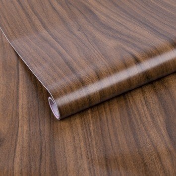 Zelfklevend decoratie folieHoutnerf Bruin - 45 cm x 2 m, Ophalen, Materiaallook, Minder dan 5 m², Natuurlijk