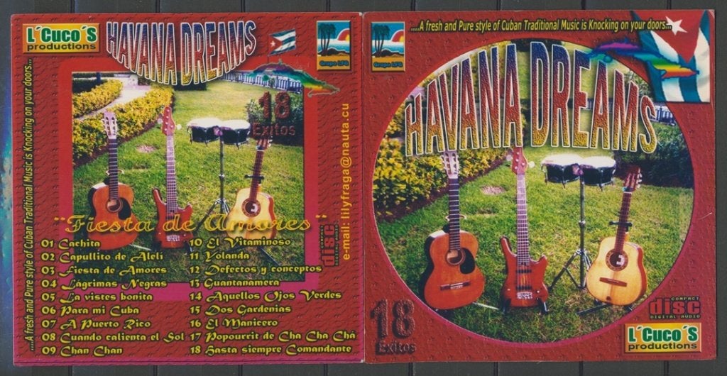 CD 1999 HAVANNA DREAMS CUBA Fiesta de Amores CD-191 jdu, Ophalen of Verzenden, Zo goed als nieuw, Overige genres