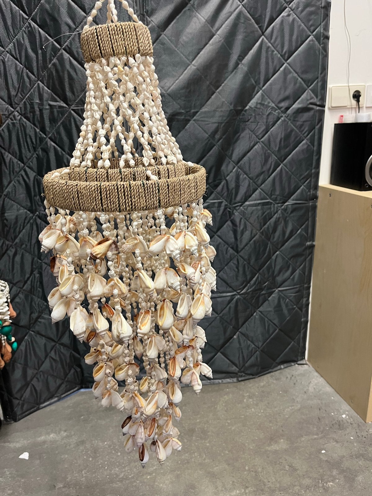 Unieke schelpenhanger - 70cm, Ophalen of Verzenden, Nieuw, Overige materialen