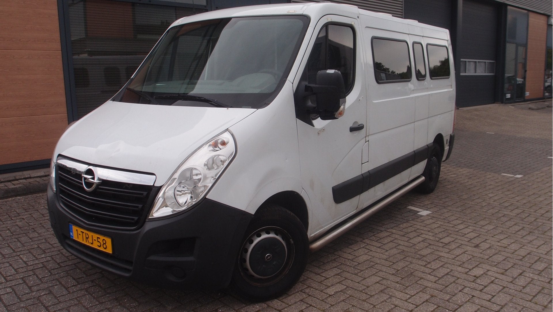 Opel Movano Combi 2.3 CDTI 150pk L2H1 MARGE automaat airco s, Auto's, Stof, Gebruikt, Zwart, 150 pk