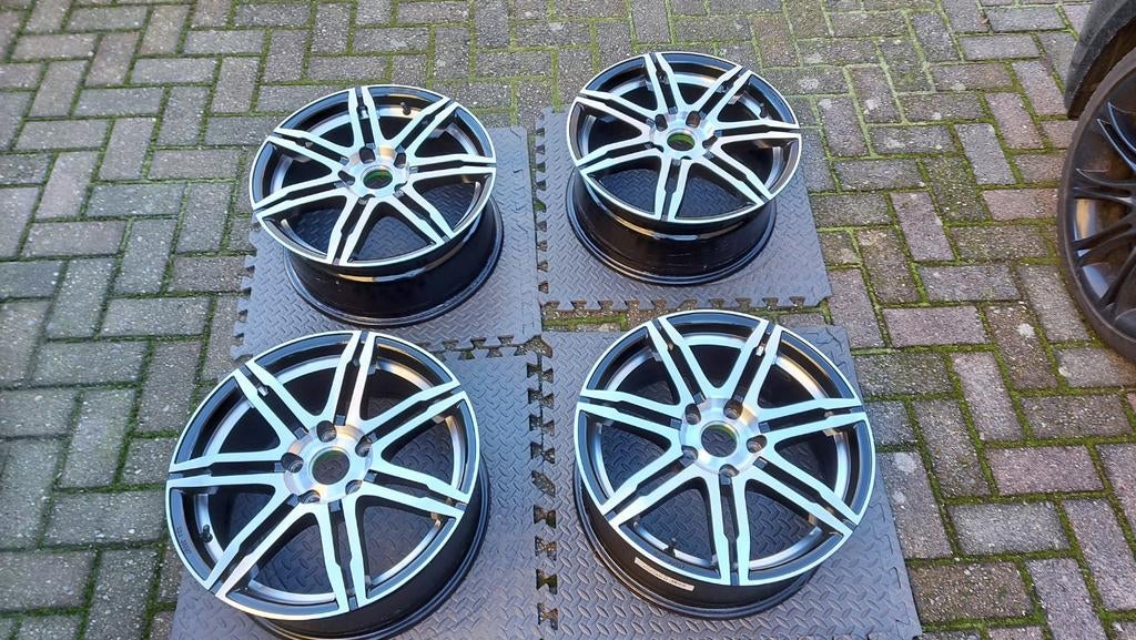 17 inch lichtmetalen velgen TEC, Auto-onderdelen, Ophalen, 17 inch, Zomerbanden, Velg(en)