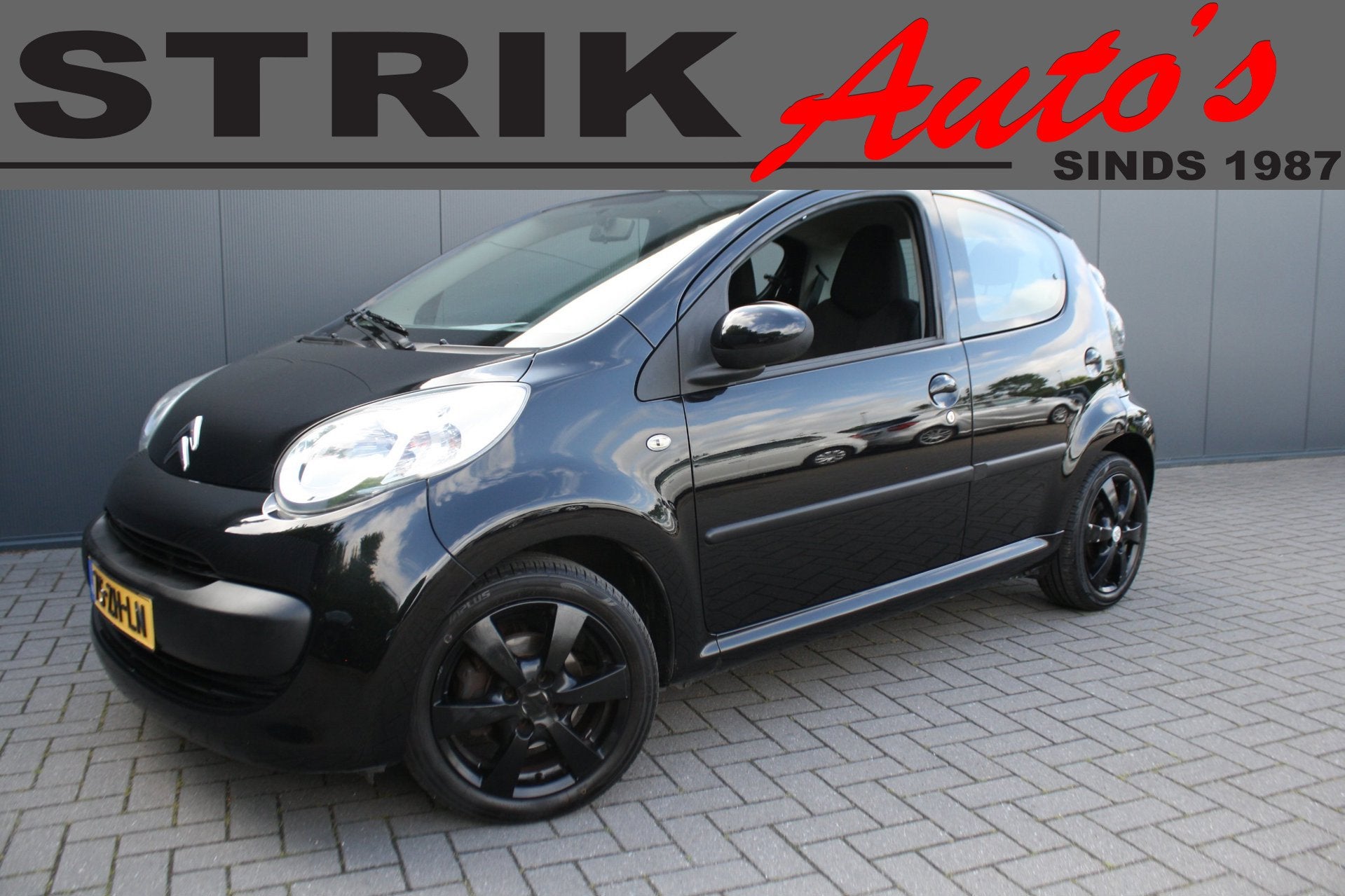 Citroen C1 1.0-12V Ambiance - AIRCO - RIJKLAAR - APK 7-27 -, Voorwielaandrijving, Stof, Gebruikt, Zwart