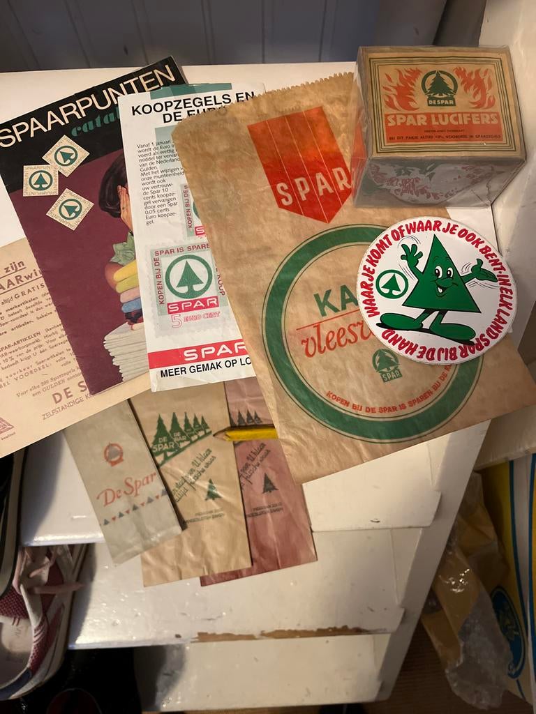 Vintage Spar Collectie: Spaarpunten, Lucifers & Meer, Verzamelen, Ophalen of Verzenden, Gebruikt, Overige typen