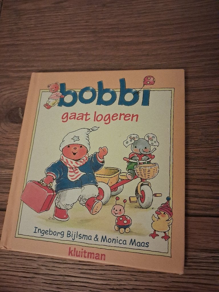 Bobbi gaat logeren - Ingeborg Bijlsma & Monica Maas, Ophalen, Ingeborg Bijlsma & Monica Maas, Zo goed als nieuw, 1 tot 2 jaar