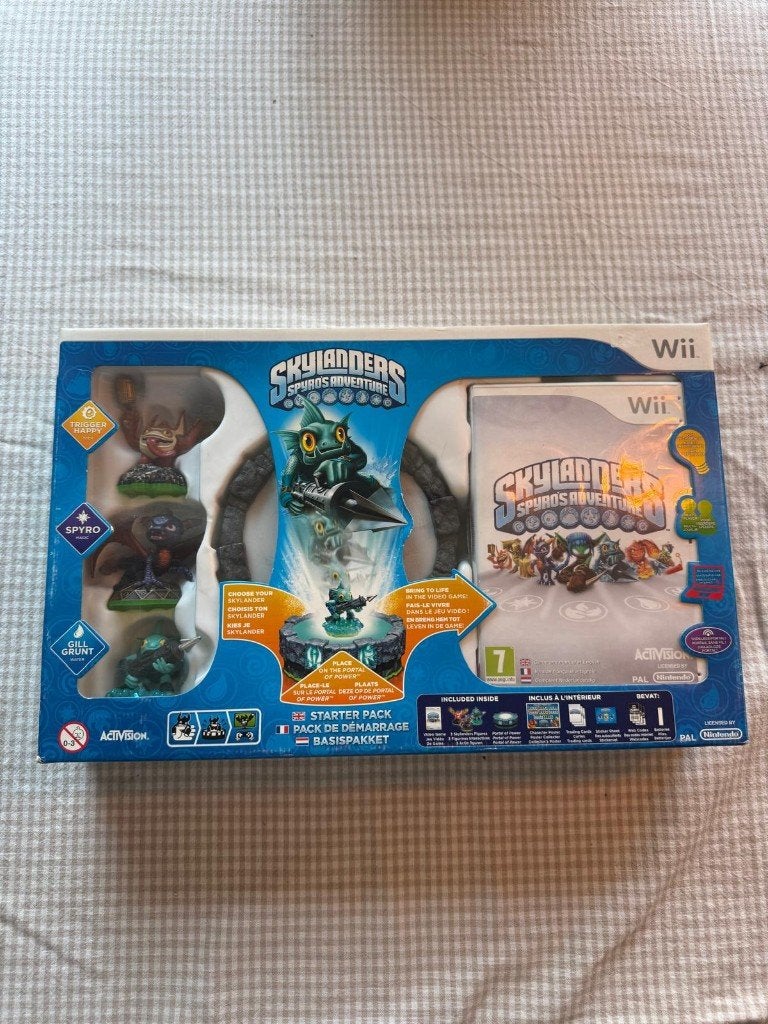 Skylanders Spyro's Adventure Starter Pack, 2 spelers, Eén computer, Zo goed als nieuw, Vanaf 7 jaar