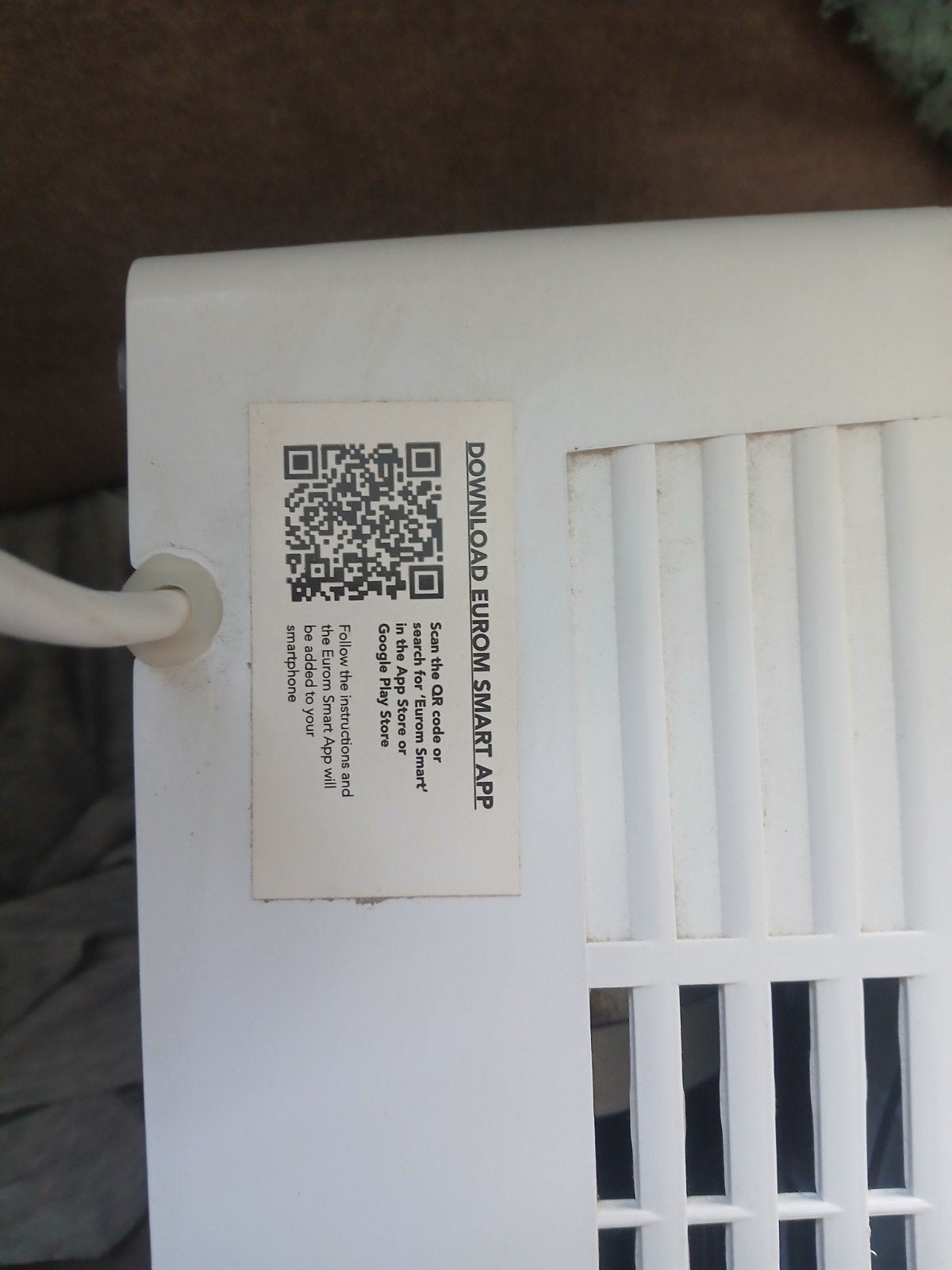 Eurom Wall Designheat 2000 WiFi Wandkachel, Ophalen
