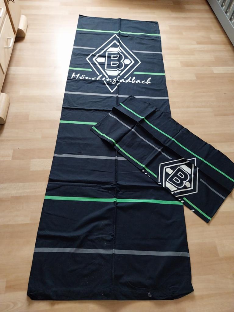 BORUSSIA MONCHEN GLADBACH OVERTREK, Ophalen of Verzenden, Nieuw, Eenpersoons, Dekbedovertrek