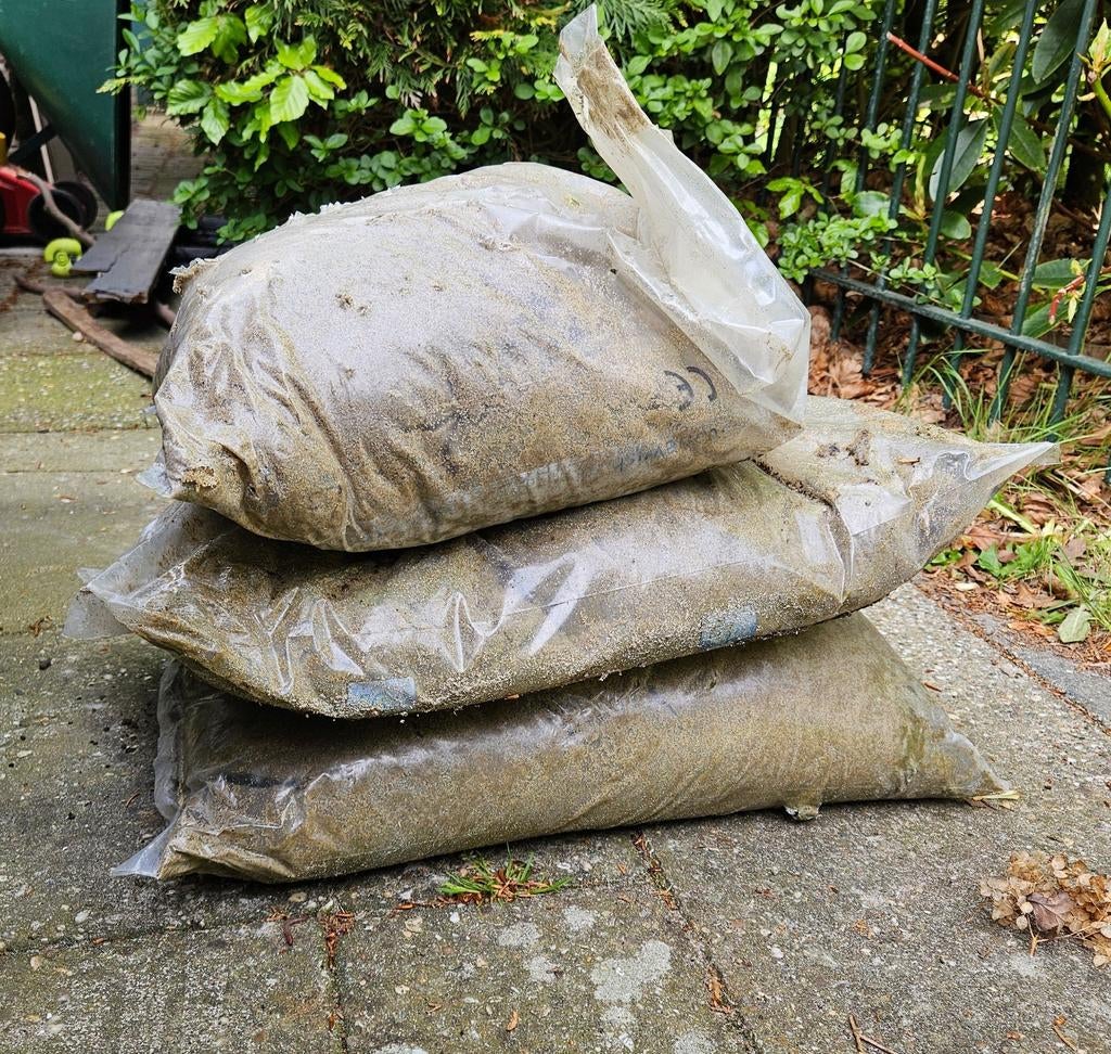 Zandbakzand - 3 zakken speelzand, Tuin en Terras, Zand, Ophalen, Nieuw, Speelzand