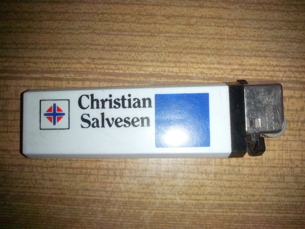 Christian Salvesen Tokai lighter + Thermo King patch + pen, Ophalen of Verzenden, Auto's