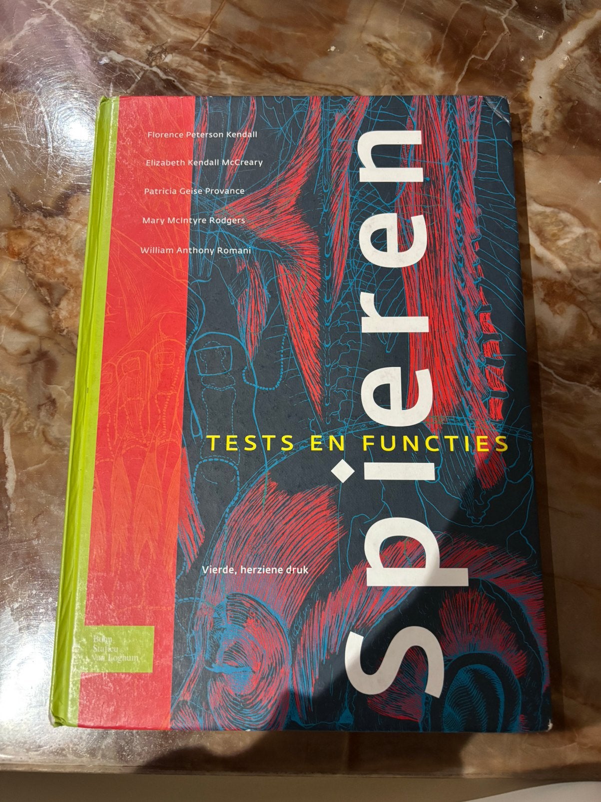 Spieren Tests and functies vierde herziende druk, Boeken, Studieboeken en Cursussen, Ophalen of Verzenden, Beta, Zo goed als nieuw