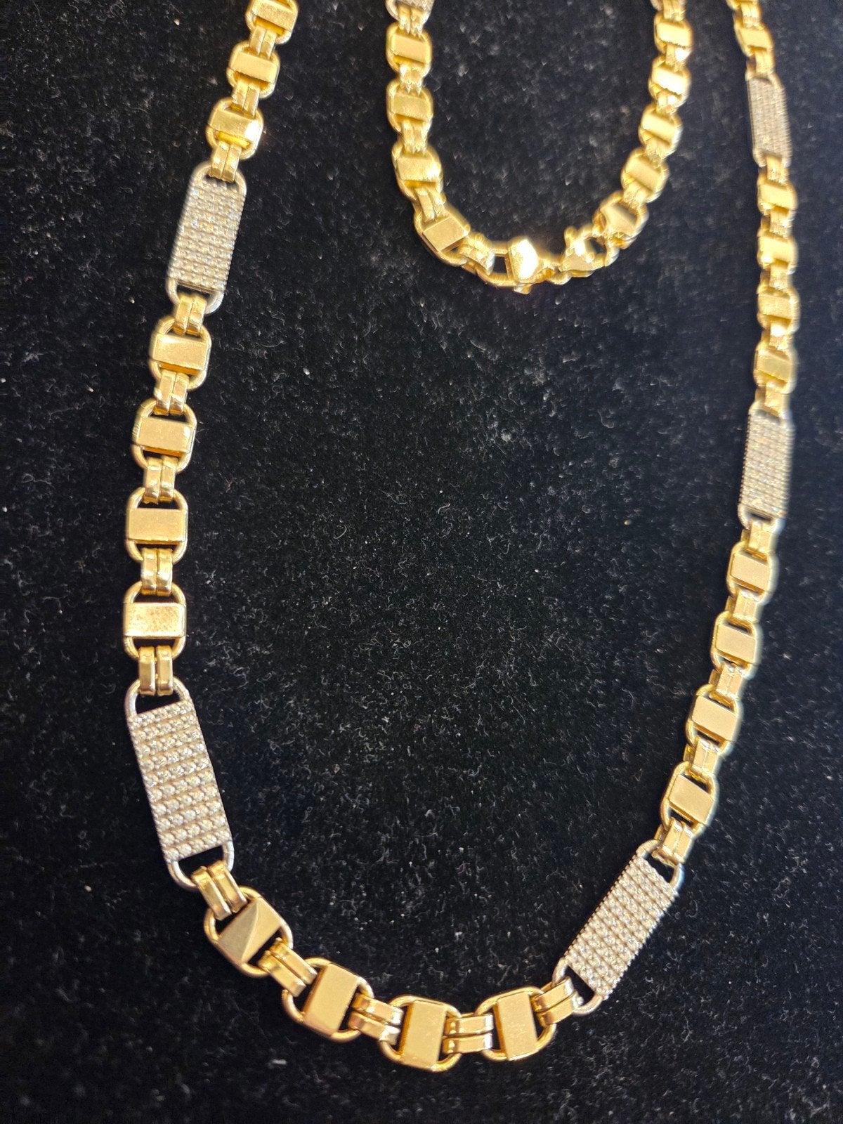 14 k gouden kingsley ketting 48,6 gram 68,5 cm, Ophalen of Verzenden, Nieuw, Goud, Goud